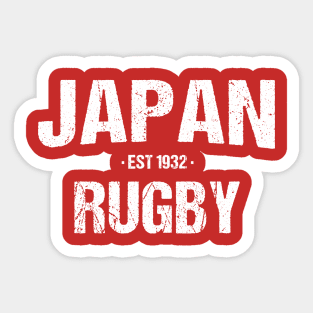 Japan Rugby Union (The Brave Blossoms) Sticker